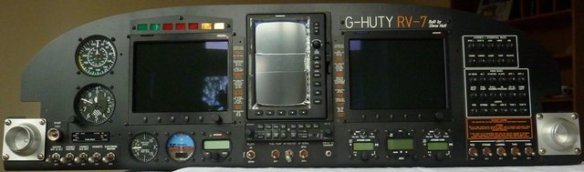 G-HUTY’s panel (not quite as it is now)