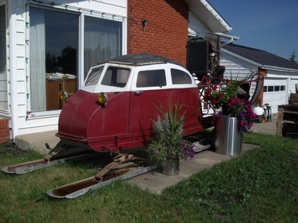 Alex’s Pre-war Canadian snowmobile