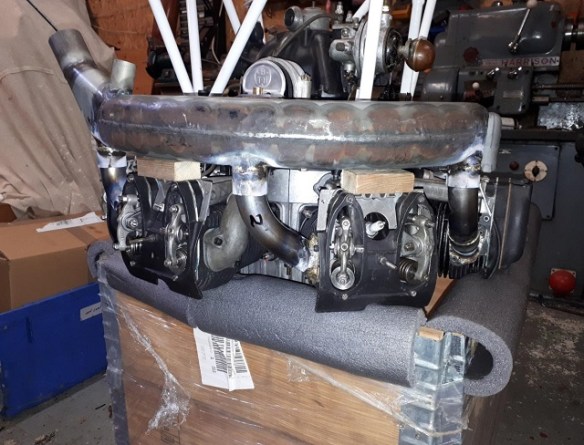 Klemm engine right hand side view.